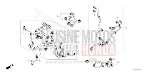 FAISCEAU SECONDAIRE GL1800DAP de 2023